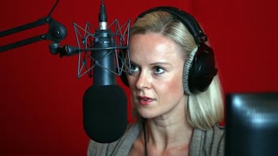 Jessica Swann believes that two keys to radio success are knowing when to be quiet and striving to look her best on the job.