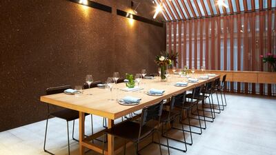 The Glamarama conference room.