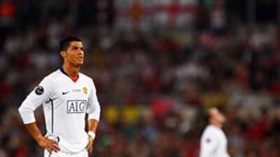 Manchester United's Ronaldo reflects on defeat.
