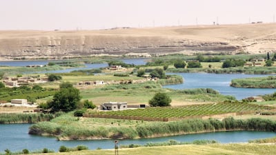 A view from Tapqa dam on Euphrates river level. Photo by Daham Alasaad