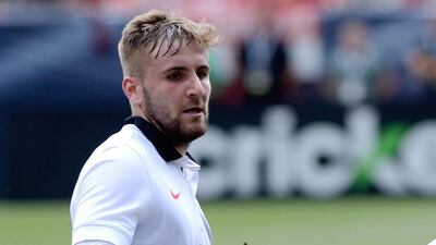 Manchester United signed 19-year-old England international Luke Shaw from Southampton this summer. Bob Pearson / EPA