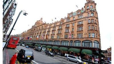 In 2009, Arabs spent $400 million at London's high-end retailers such as Harrods. Daniel Deme / EPA