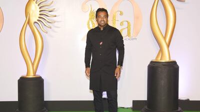 Indian tennis player Leander Paes attends green carpet during the IIFA Rocks event of the 20th International Indian Film Academy (IIFA) festival in Mumbai on September 16, 2019
