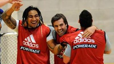 Conrad Smith, centre, will start for the All Blacks.