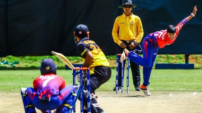 Having lost to Nepal twice last year, the UAE are well aware it would be unwise to focus solely on the threat posed by Sandeep Lamichhane. Courtesy of ICC