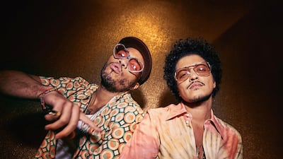 Bruno Mars's 'Ricky Regal' collection for Lacoste. Courtesy Lacoste