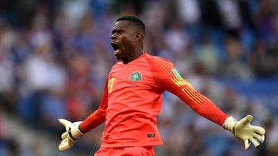 Francis Uzoho made his full international debut in a friendly win over Argentina last November. Getty