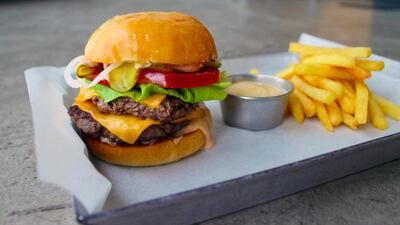 Tom & Serg has a new burger creation on the menu. Courtesy Tom & Serg