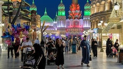 Global Village is one of the most popular seasonal attractions in the UAE. Pawan Singh for The National