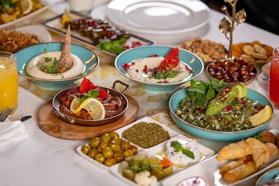 Guests can enjoy a selection of Lebanese dishes at Layali Ramadan. Photo: Byblos Sur Mer