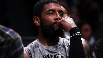 Kyrie Irving was suspended for at least five games by the Brooklyn Nets for his failure to apologise for sharing an anti-Semitic documentary. AFP