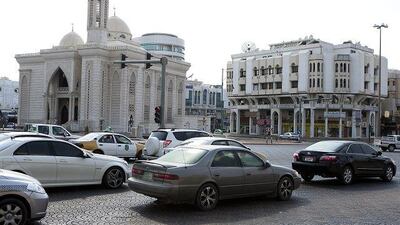 Traffic builds up in Al Ain. The new Traffic Management Centre will introduce centralised controls. Andrew Henderson / The National