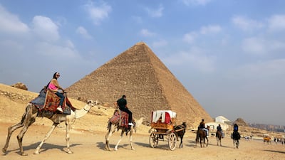 Egypt maintained in the second quarter of 2021 its number one spot in Wego search engine's list of the most popular destinations for Mena travellers. Photo: Reuters