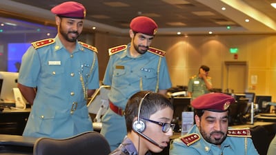 One of the students participating in the programme’s activities