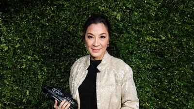 Michelle Yeoh attends the Charles Finch & Chanel pre-BAFTAs dinner at Loulou's, London on February 9. Getty Images