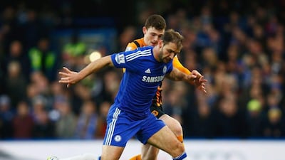 Right-back: Branislav Ivanovic, Chelsea. Untroubled defensively and excellent when he attacked – a typical Ivanovic performance against Hull on Saturday. (Photo: Clive Rose / Getty Images)