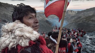 'Descent of the Ukukus' by Christopher Roche, a 2017 winner