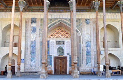 Bolo Hauz Mosque in Bukhara. Photo: Maximum Exposure