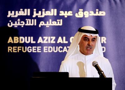 Abdulaziz Al Ghurair, chairman of Dubai Chambers. Satish Kumar / The National