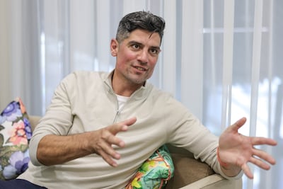 Alastair Cook, former England cricket captain, speaks to The National in Dubai. Victor Besa / The National