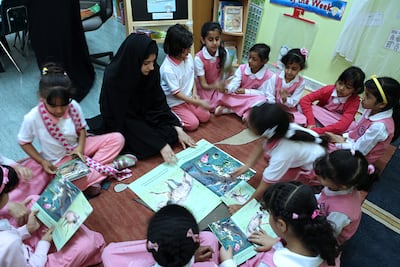 Private schools are working to recruit and develop Emirati teachers. Photo: The National