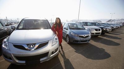 Above, Wang Fengying, the president of Great Wall Motor. Stoyan Nenov / Reuters