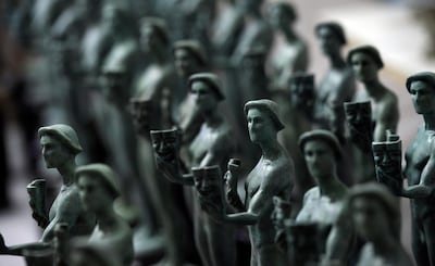 Sag Awards statuettes are now due to be handed out on Sunday, April 4. AP Photo