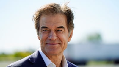 Mehmet Oz, the Turkish-American heart surgeon known for his syndicated The Dr Oz Show. AP
