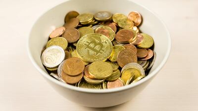 Bitcoin is notoriously volatile. Last year, the price nearly quadrupled from around $3,250 to $12,000, only to end 2019 back around the $7,000 mark. Getty Images