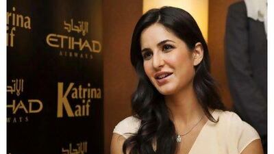 The Bollywood actress Katrina Kaif, a brand ambassador for Etihad Airways, was at the Dubai Marina Mall yesterday to promote the airline's new routes to the Maldives and Seychelles.
