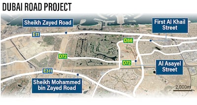 The major road project aims to reduce journey times. Roy Cooper / The National