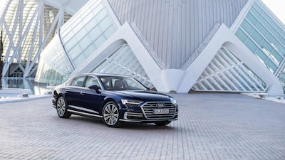 The Audi A8 won the Large Luxury Sedan award. Courtesy Audi AG
