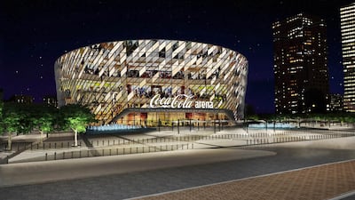 Coca-Cola Arena is now open in Dubai. Courtesy Coca-Cola Arena