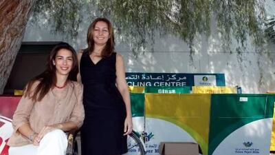 Tatiana Antonelli Abella, left, and Randala Jishi Anabtawi have found success online.