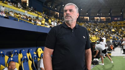 Al Nassr manager Ange Postecoglou. AFP