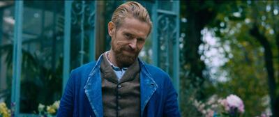 Willem Dafoe as Vincent Van Gogh in 'At Eternity's Gate'. Courtesy Front Row Filmed Entertainment
