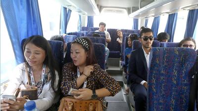 Abu Dhabi received 272,496 Chinese travellers last year, up from 248,367 in the previous year. Delores Johnson / The National