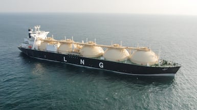 Adnoc L&S is growing its fleet, with the four new LNG carriers set to be delivered in 2029. Photo: ADNOC