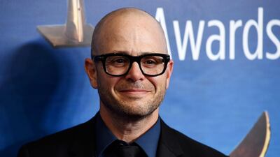 Damon Lindelof, the creato of the HBO television series 'Watchmen' poses at the 2020 Writers Guild Awards at the Beverly Hilton. AP
