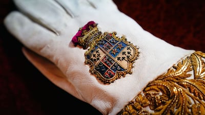 The Coronation Gauntlet showcases the elegance and tradition of the ceremony