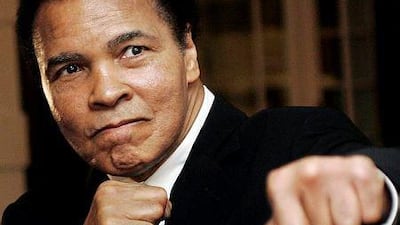 U.S. boxing great Muhammad Ali, shown here in 2006, has been hospitalized with pneumonia and is expected to recover because the illness was caught early, a spokesman said on December 20, 2014. REUTERS/Andreas Meier/Files