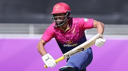 Aryansh Sharma has been the stand-out performer during UAE's recent warm-up games. Chris Whiteoak / The National