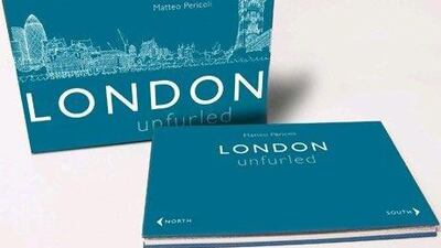 "London Unfurled" by Matteo Pericoli.