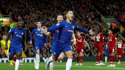 Eden Hazard, Chelsea's best player, has upped his quality in the limited time that Maurizio Sarri has been manager. Reuters