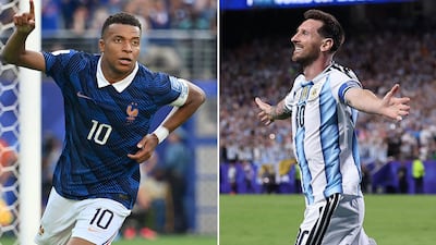 Kylian Mbappe and Lionel Messi have been on fire at the 2026 World Cup. AFP
