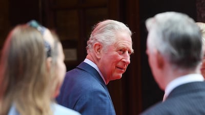 Charles, Prince of Wales arrives at The Prince's Trust Awards held at the London Palladium on March 11, 2020. Getty Images
