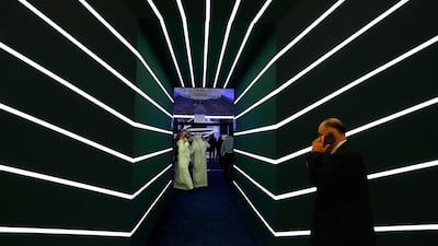 Sagia's governor, told Future Investment Initiative delegates in Riyadh that Saudi Arabia is working with the World Bank to improve the country’s global ranking. AP Photo