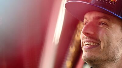 Red Bull's world champion Max Verstappen looking relaxed ahead of the start of his title defence. Getty