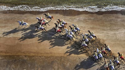 Khalil bin Ibrahim Al Zadjali, an Omani photographer, specialises in the photography of Arabic horses and covers international horse racing and other sporting events. Manarat Al Saadiyat.