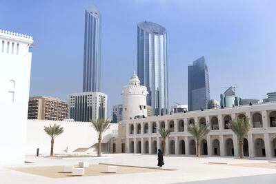 Qasr Al Hosn is the oldest building on Abu Dhabi Island